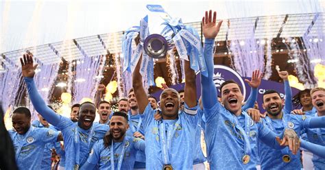 Man City Premier League Trophy Lift Live Plus Sergio Aguero Farewell