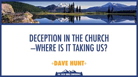 Deception In The Church Where Is It Taking Us Youtube