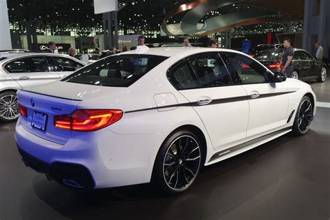 2017 New York Auto Show Bmw 540i Wearing M Performance Parts