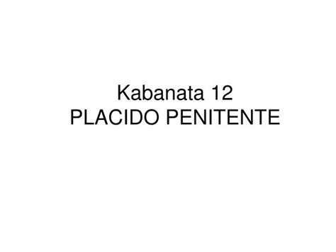 Ppt Kabanata 12 Placido Penitente Powerpoint Presentation Free