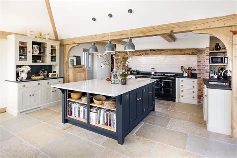 Open Plan Kitchen With Large Island Nathan Levick Kitchens