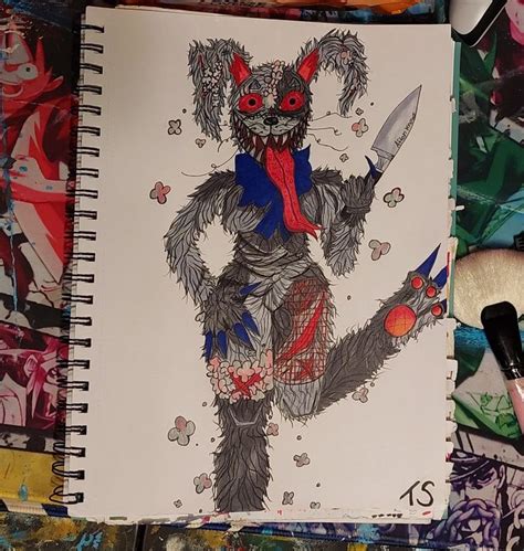 Pin On Fnaf Fanart Blood And Gore Warning
