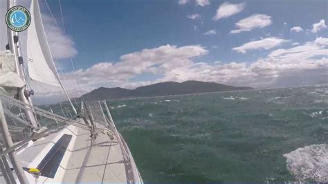 Gale Sailing In Rosario Straits Youtube