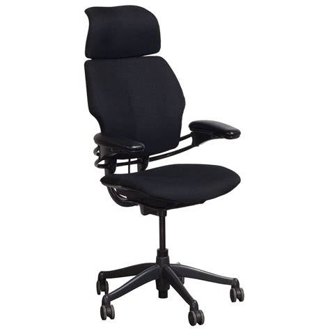 Humanscale Freedom Used High Back Task Chair Black National Office