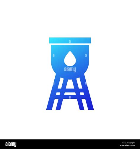 Watertower Stock Vector Images Alamy