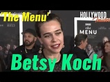 Video: Betsy Koch 'The Menu' | Red Carpet Revelations - Hollywood Insider