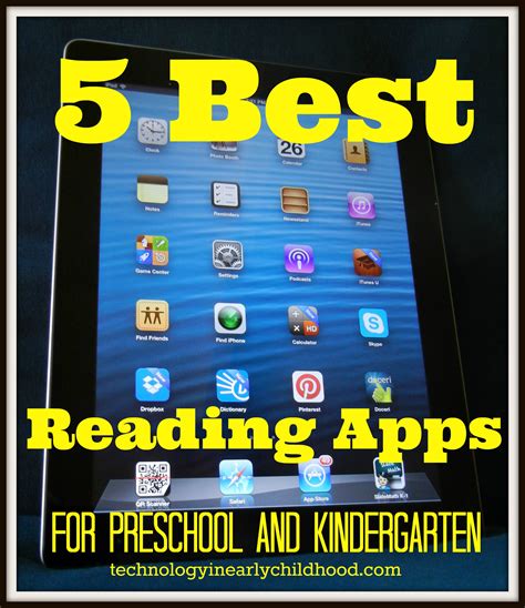 It has a variety of languages supported, including spanish, french, german. Five Best Reading Apps for Pre-K and Kindergarten ...