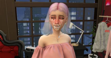 Ts My Sim S Face Become Red And Look Like This After Having Sex