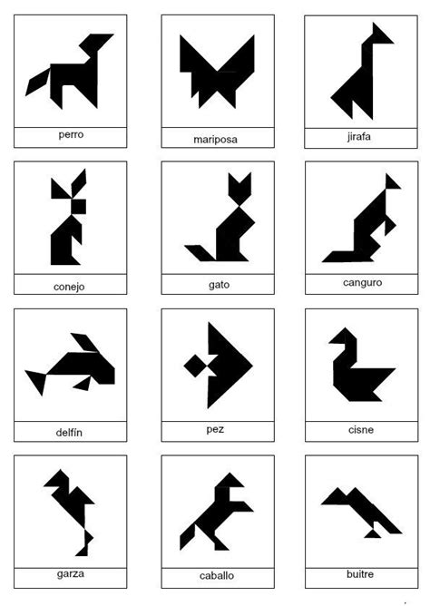 Tangram Usos Y Beneficios En Educación Infantil Y Primaria Tangram