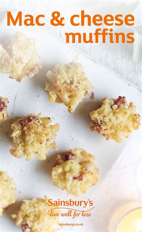 This batter will be stiff. Recipe: Mac and cheese muffins | Sainsbury's | Recipe ...