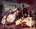 1846 Queen Victoria, Prince Albert, and family by Franz Xavier ...