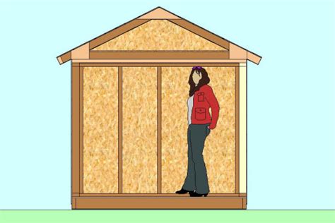 How To Decide The Pitch Of A Shed Roof Build Firewood Shed