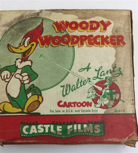Woody Woodpecker Chew Chew Baby Walter Lantz Cartoon Castle Film 16mm