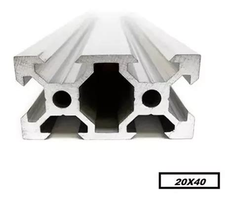 Perfil De Aluminio Estructural Medida 20x20 25m 20x40 3m Envío Gratis