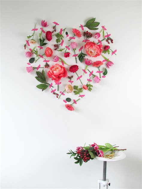 Valentines Day Flower Wall Art