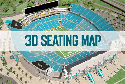 Jacksonville Jaguars Interactive Seating Chart