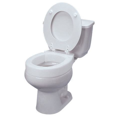 Tall Ette Elongated Hinged Elevated Toilet Seat
