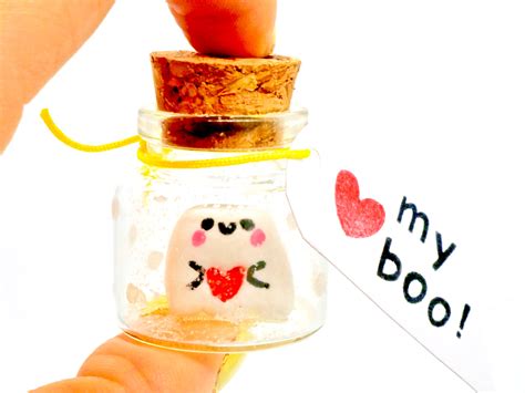 Pet Ghost Ghost In A Jar My Boo Ghost In A Bottle Cute Etsy