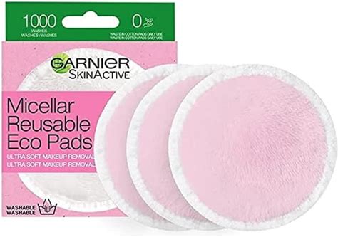 GARNIER Skin Active Ecopads Discos Desmaquillantes Reutilizables De