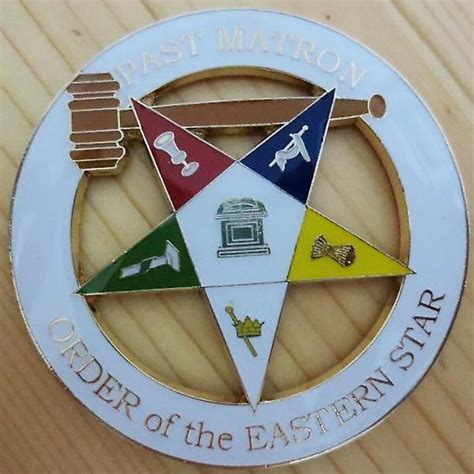 Past Matron Order Of The Eastern Star Car Emblem Fruugo Dk