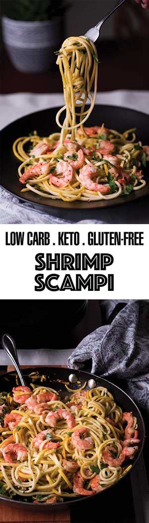 Except that this keto shrimp scampi recipe has no wine, lots of butter, garlic, and flavor, and i made it in an air fryer. Keto Shrimp Scampi Recipe Low Carb, Gluten Free - KETOGASM