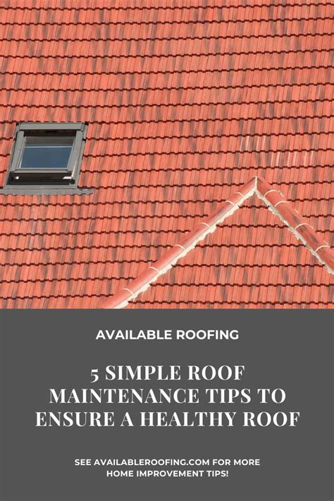 5 Simple Roof Maintenance Tips To Ensure A Healthy Roofs Artofit