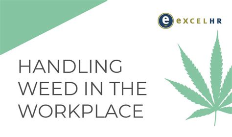 Handling Weed In The Workplace