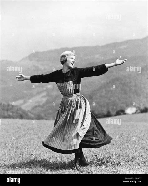 Film Sound Of Music 1965 Njulie Andrews As Maria In A Scene From The Sound Of Music 1965