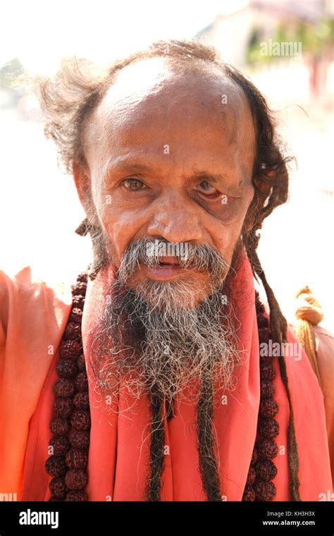 Sadhu Baba Sadhu Old Hindu Priest Indian Holy Man Rishikesh