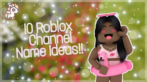10 Roblox Channel Name Ideas Aruiiella YouTube