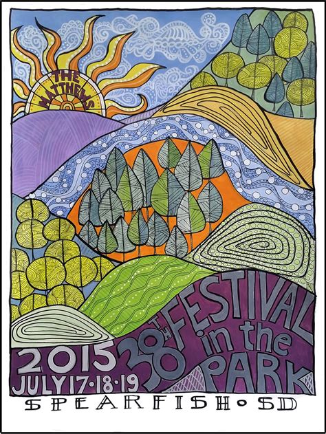 Commemorative Poster For 2015 Festival In The Park On Sale Now