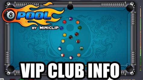 8 Ball Pool Community Update 6 Vip Club Info Youtube