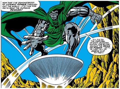 Dr Doom Steals The Silver Surfers Board The Fantastic Four 57