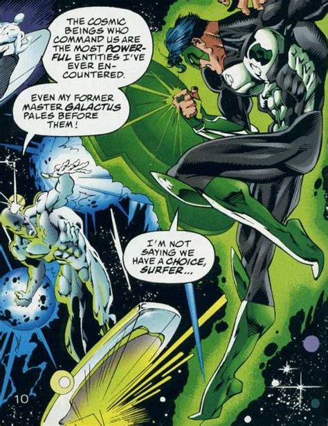 Green Lantern Vs Silver Surfer Battles Comic Vine