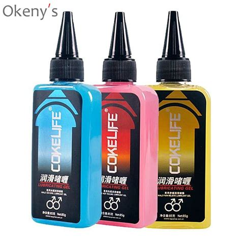 G Cokelife Anal Analgesic Sex Lubricant Water Based Ice Hot Lube And