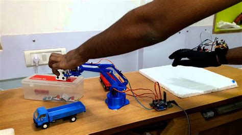 Gesture Controlled Robotic Arm Youtube