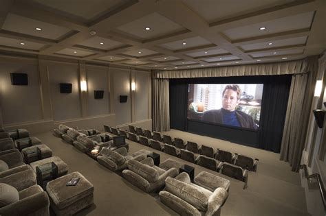 This Massive Home Theater In A House In Montecito Ca Designed By
