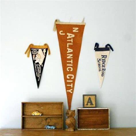 Tips Dont Just Hang Your New Pennant Hang It Awesome Felt