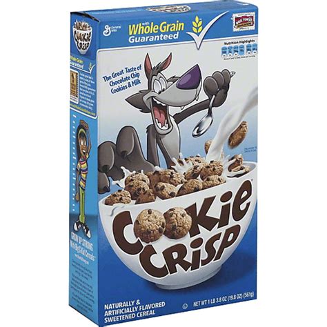 cookie crisp™ chocolate chip cookie flavored cereal 19 8 oz box cereal reasor s