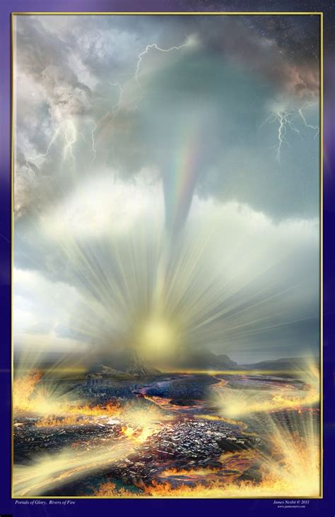 Rivers Of Glory Prophetic Painting Prophetic Art Spiritual Images