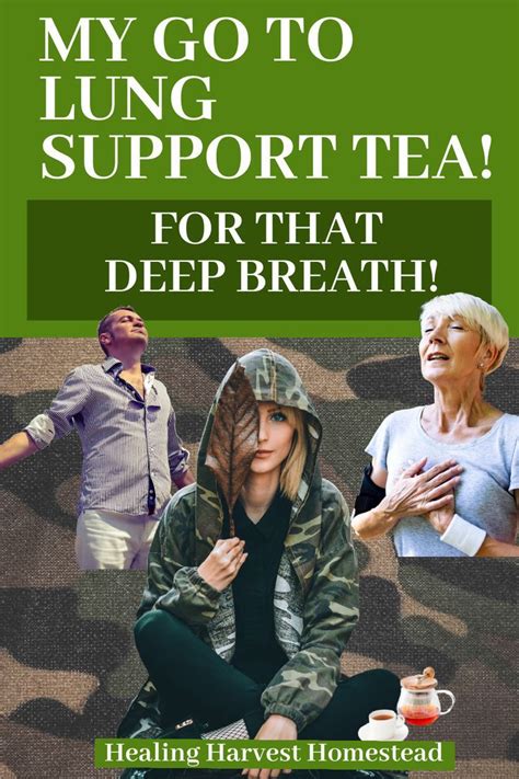 Lung Support Tea For Cough Wheezing And Bronchial