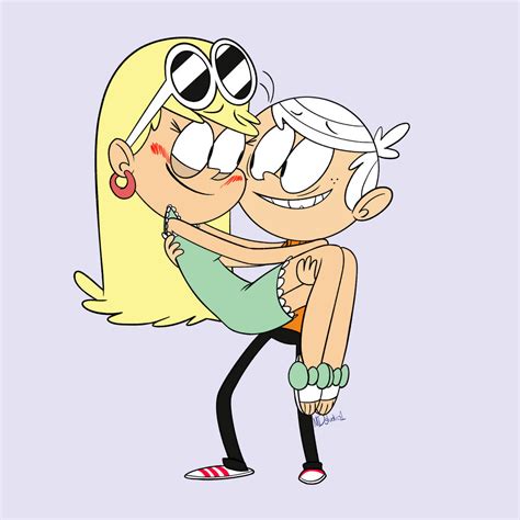 Lincoln And Leni Loud By Mdstudio1 On Deviantart