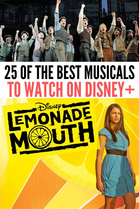 Every show and movie you can watch right now the ever growing list of movies and shows includes classics, recent films and original movies and series. 25 of the Best Musicals on Disney Plus in 2020 (With images)