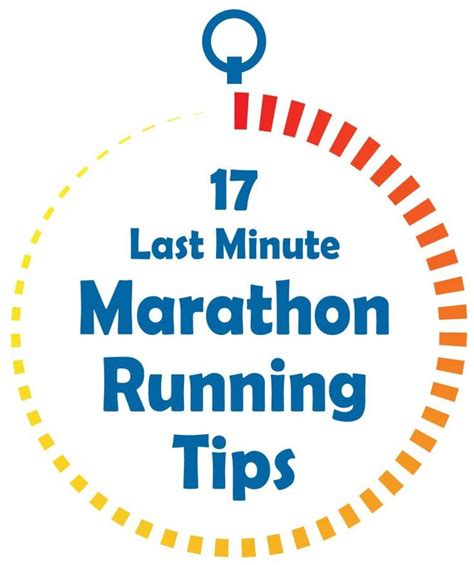 17 Last Minute Marathon Running Tips In 2023 Marathon Running