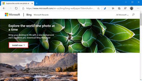 How To Set Daily Bing Images As Desktop Wallpapers On