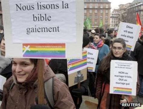 france s gay marriage fight bbc news