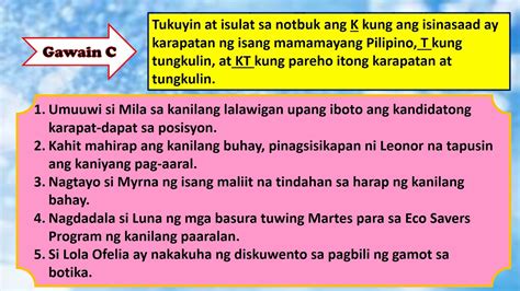 Ap Y4 Aralin 4 Tungkulin Kaakibat Ng Mga Karapatan Ng Mamamayang