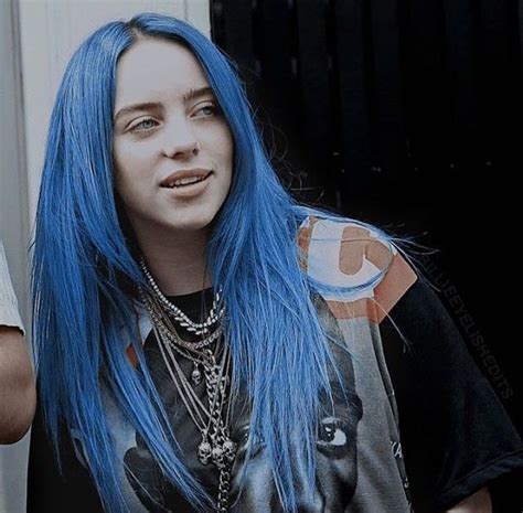 Billie Eilish Blue Hair💙 Blue Hair Billie Eilish Hair Looks