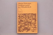 Strukturwandel der Öffentlichkeit von Jürgen - ZVAB