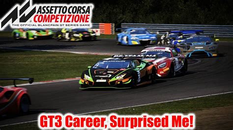 Assetto Corsa Competizione Gt Career It Surprised Me Youtube